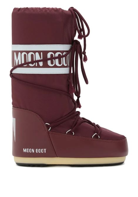 icon boots women burgundy MOON BOOT | 80D1400440D013